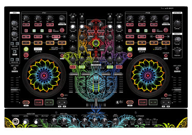 Denon DJ MC 6000 MK2 Skin Henna Rainbow